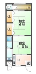 日の出荘の物件間取画像